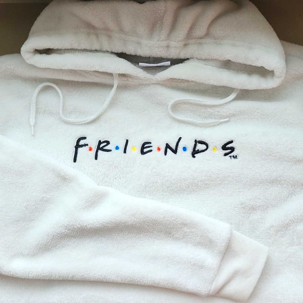 Fleece Friends graphic hoodie